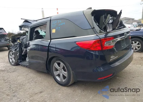 2019 Honda Odyssey Ex-L from USA, damaged, VIN 5FNRL6H76KB085062